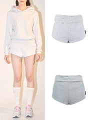 【ODDONEOUT】TUCK SWEAT PANTS / 【オッドワンアウト】タックスウェットショートパンツ