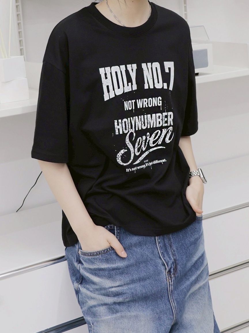 【HOLY NUMBER 7】Graphics Archive Short Sleeve T-Shirt 8 / 【ホーリーナンバー セブン】グラフィックアーカイブ半袖Tシャツ