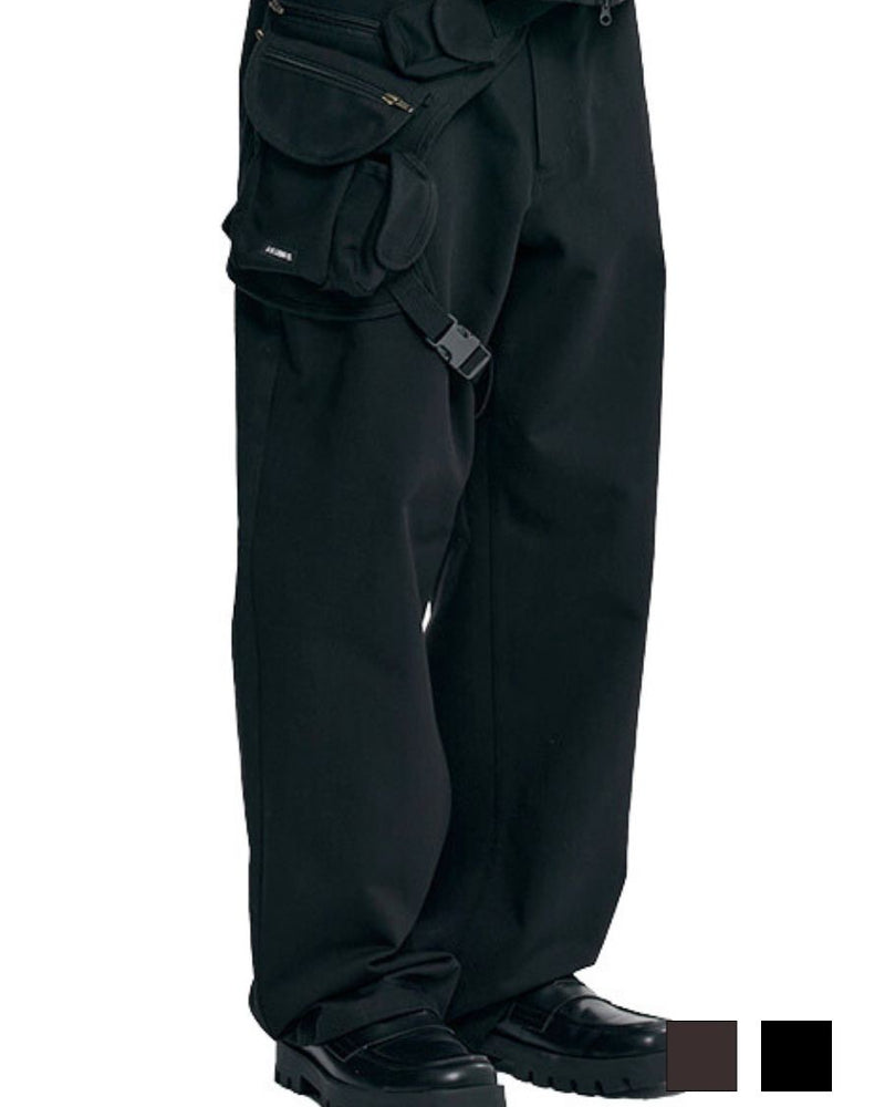 【AJOBYAJO】Leg Bag Pants