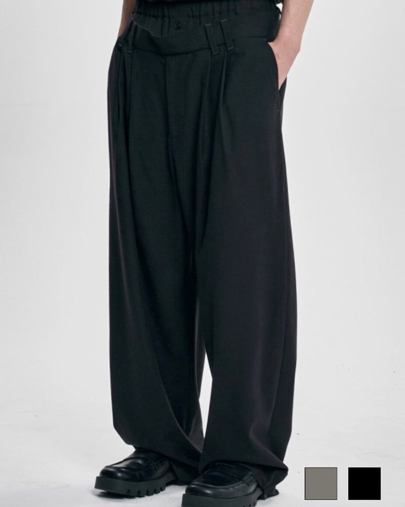 【AJOBYAJO】Double Layered Pants
