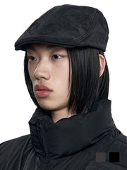 【AJOBYAJO】Tribal Logo Nylon Flat Cap / 【アジョバイアジョ】トライバルロゴナイロンハンチング帽