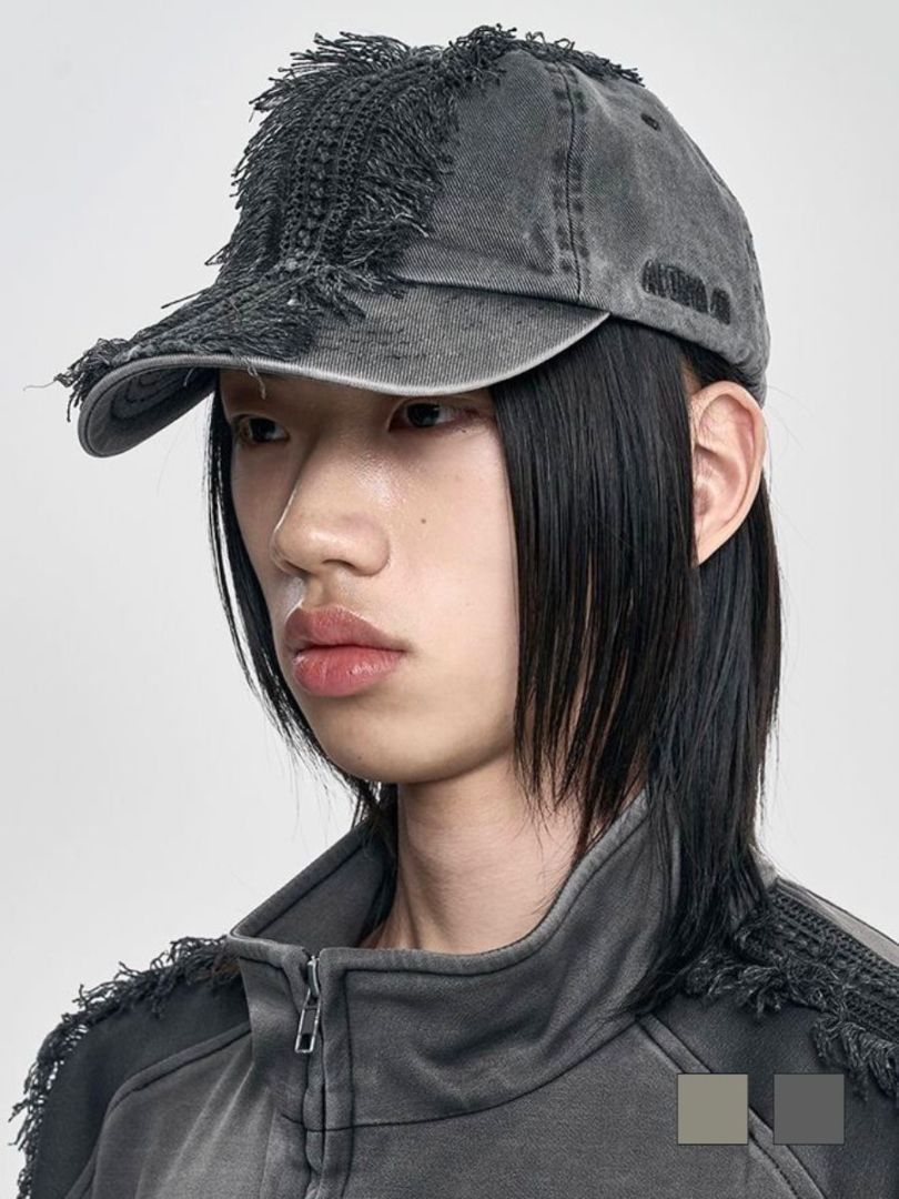 【AJOBYAJO】Lace Trimming Washed Cap / 【アジョバイアジョ】レーストリミングウォッシュドキャップ