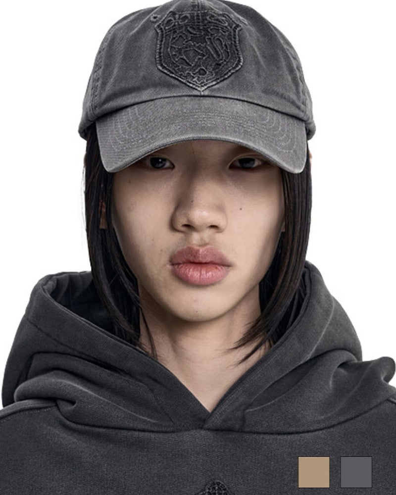 【AJOBYAJO】Wappen Washed Cap