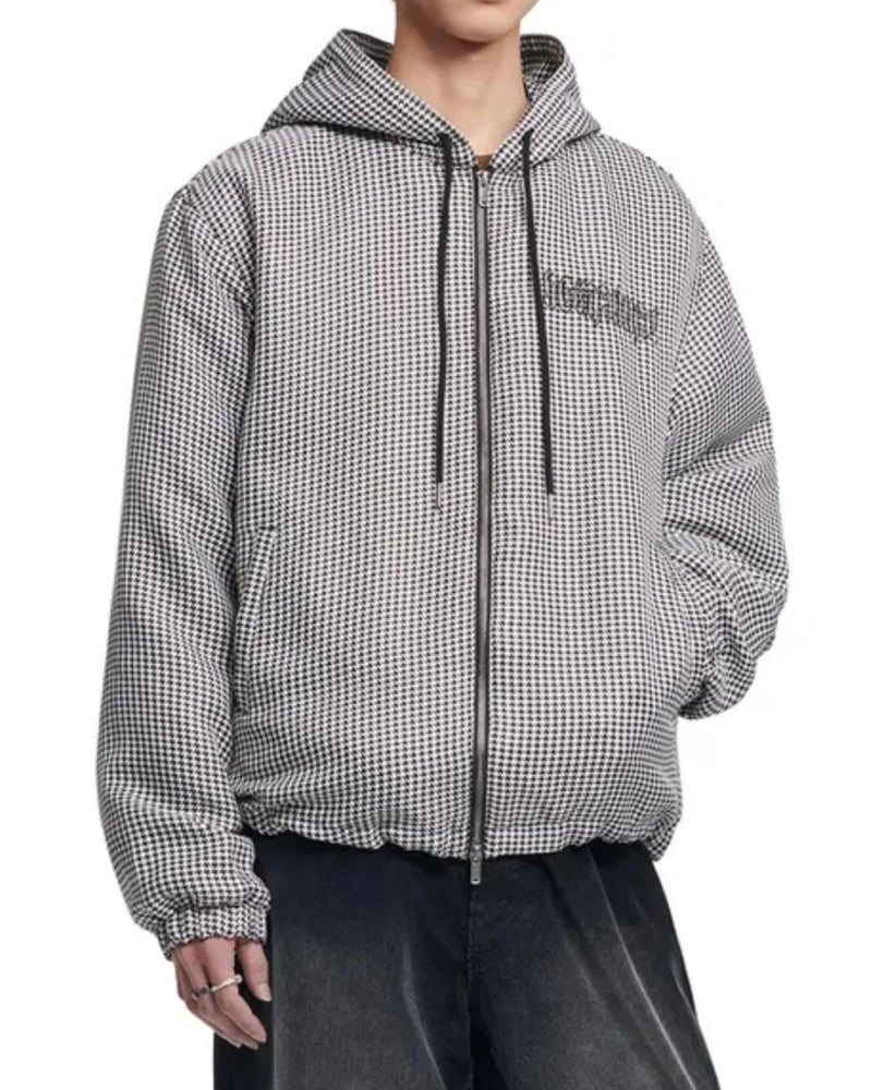 【NOMANUAL】HOUNDSTOOTH CHECK JUMPER