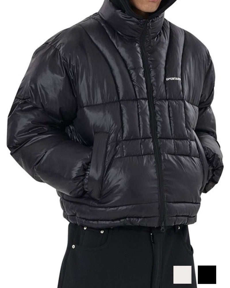 【OY】VERTICAL PANEL PUFFER JACKET