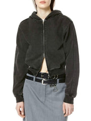 【LCDC】SNOW WASHED ZIP-FRONT HOODIE / 【エルシーディーシー・ティーエム】スノーウォッシュジップフロントパーカー