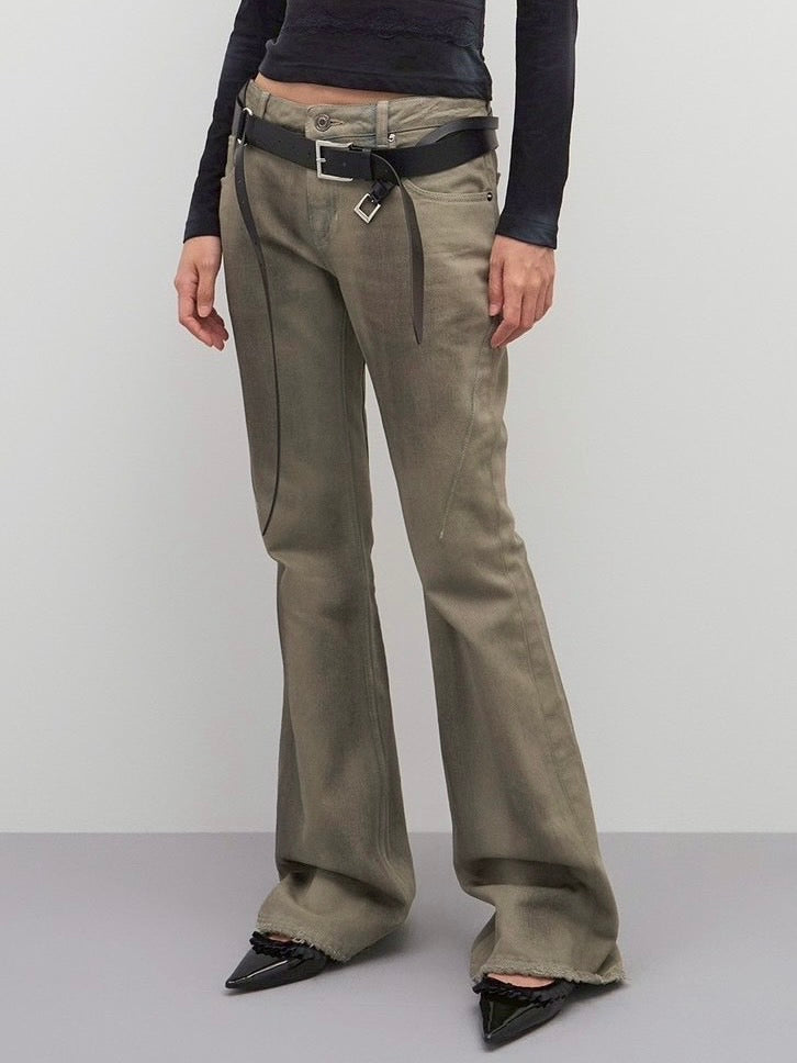 【LCDC】DIRTY WASHED BOOT-CUT DENIM