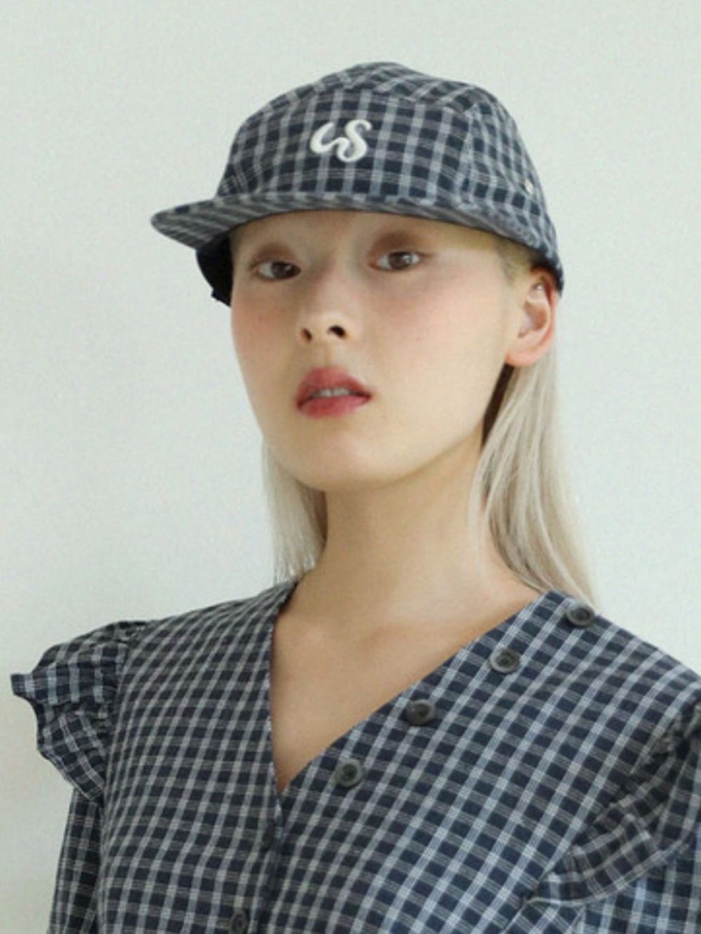 【Uglyshadow】CHECKERED CAMPCAP