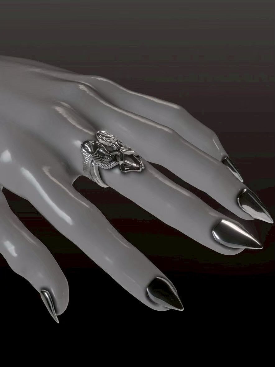 【BLIND MIND STUDIOS】Serpent Ring / 【ブラインド マインド スタジオズ】シルバーリング