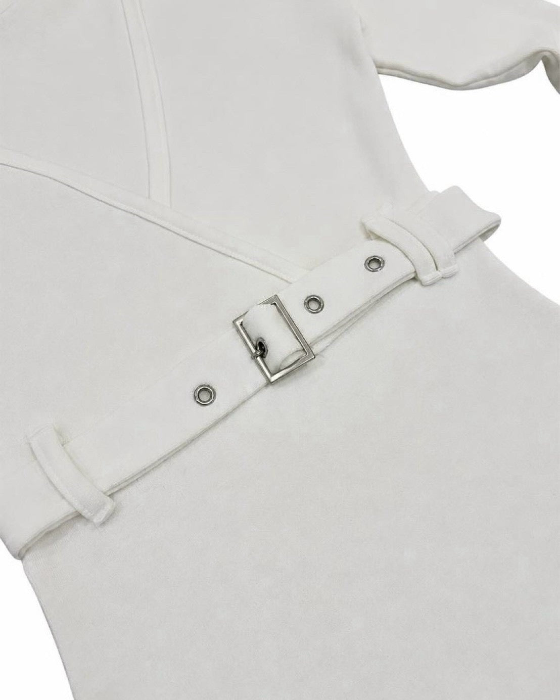 受注制【nmtc+】Belt Wrap Long Sleeve Top (2color)