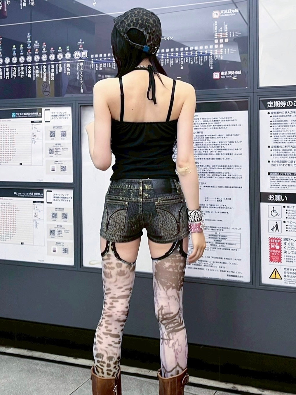 7/11 20:00発売　【BABY09】Leopard Tattoo Garters