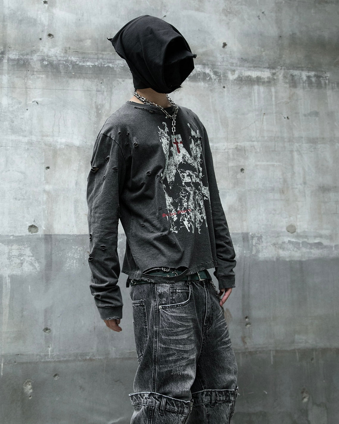 【roaringrad】Gloria Destroyed Long Sleeve
