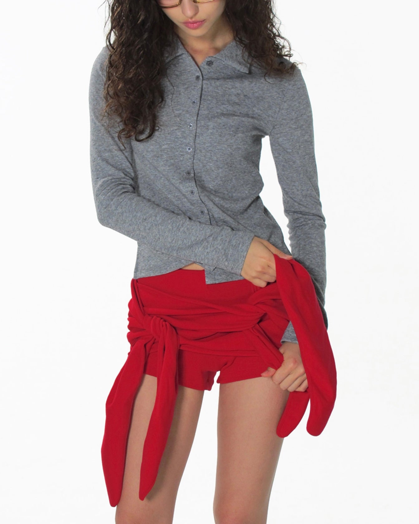 【CRANK】DOUBLE TIED MICRO SHORTS
