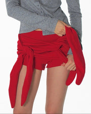 【CRANK】DOUBLE TIED MICRO SHORTS