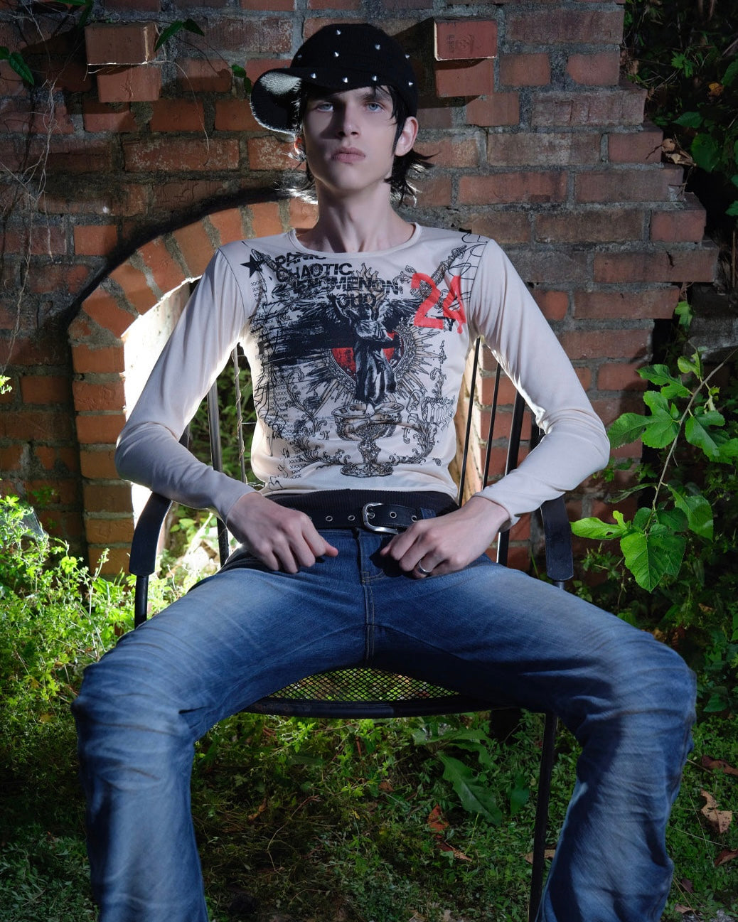 【LECYTO】24 See-Through Long Sleeve