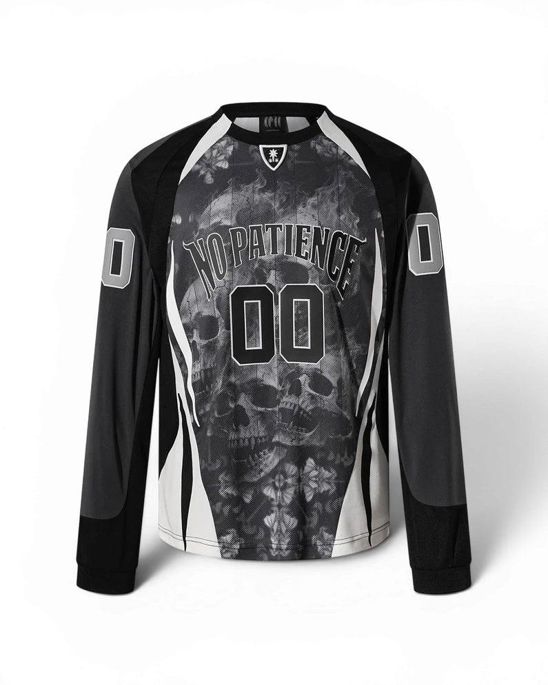 【THEBOYHASNOPATIENCE】LUMINOUS DAWN EVIL BAT JERSEY