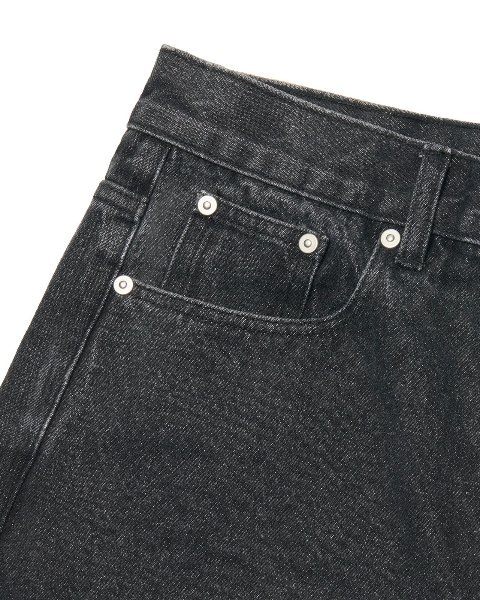 【NOMANUAL】BASIC WASHED DENIM PANTS