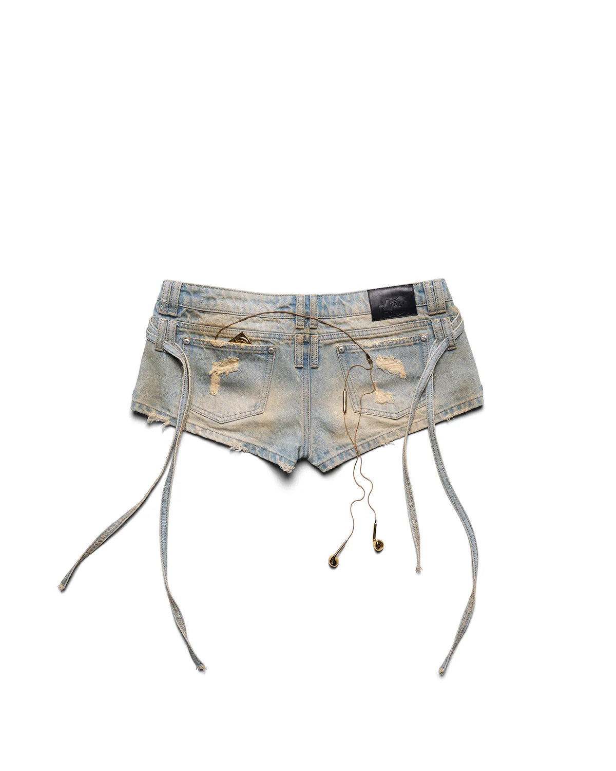 【RACER WORLDWIDE】Micro Denim Shorts