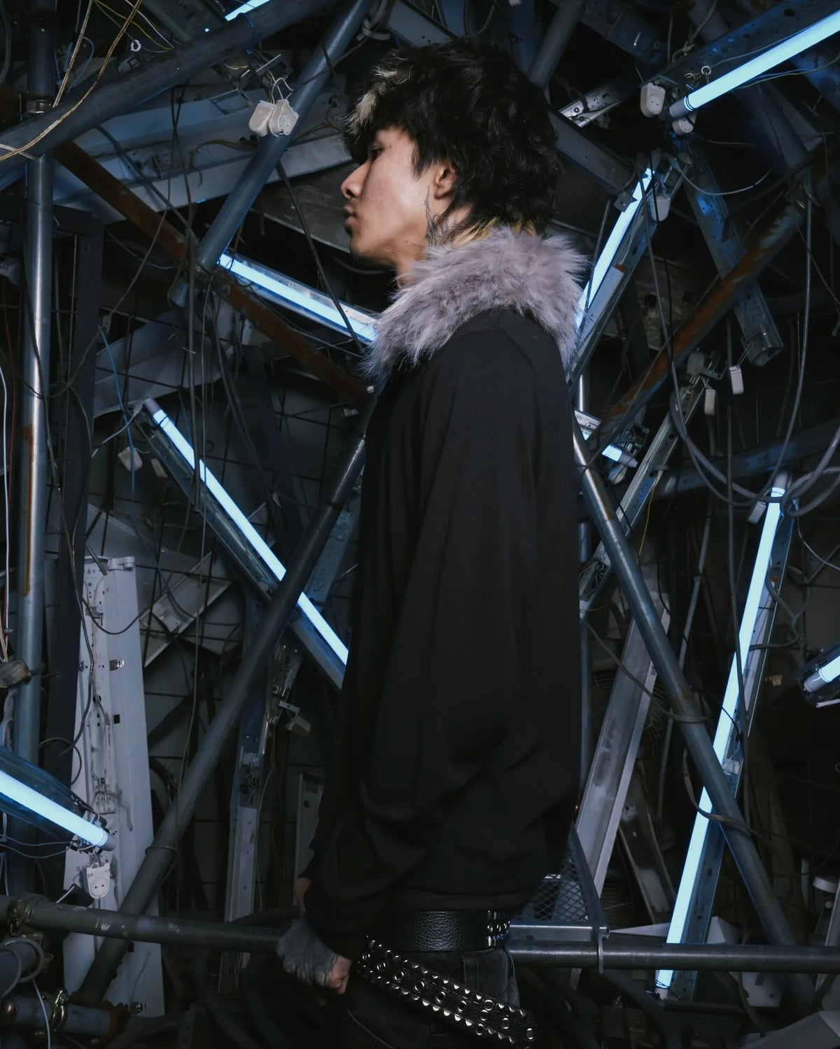 【TYPE SHADE】3WAY TYPE FAUX NIT POLO SHIRT