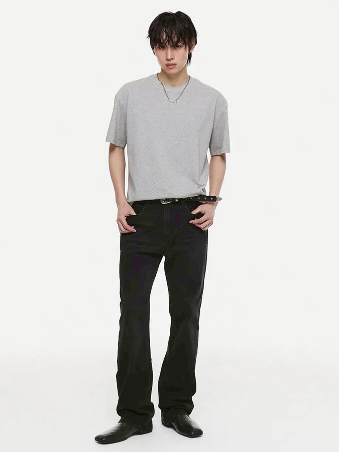 【DNSR】Compact Cotton Crop T-Shirt