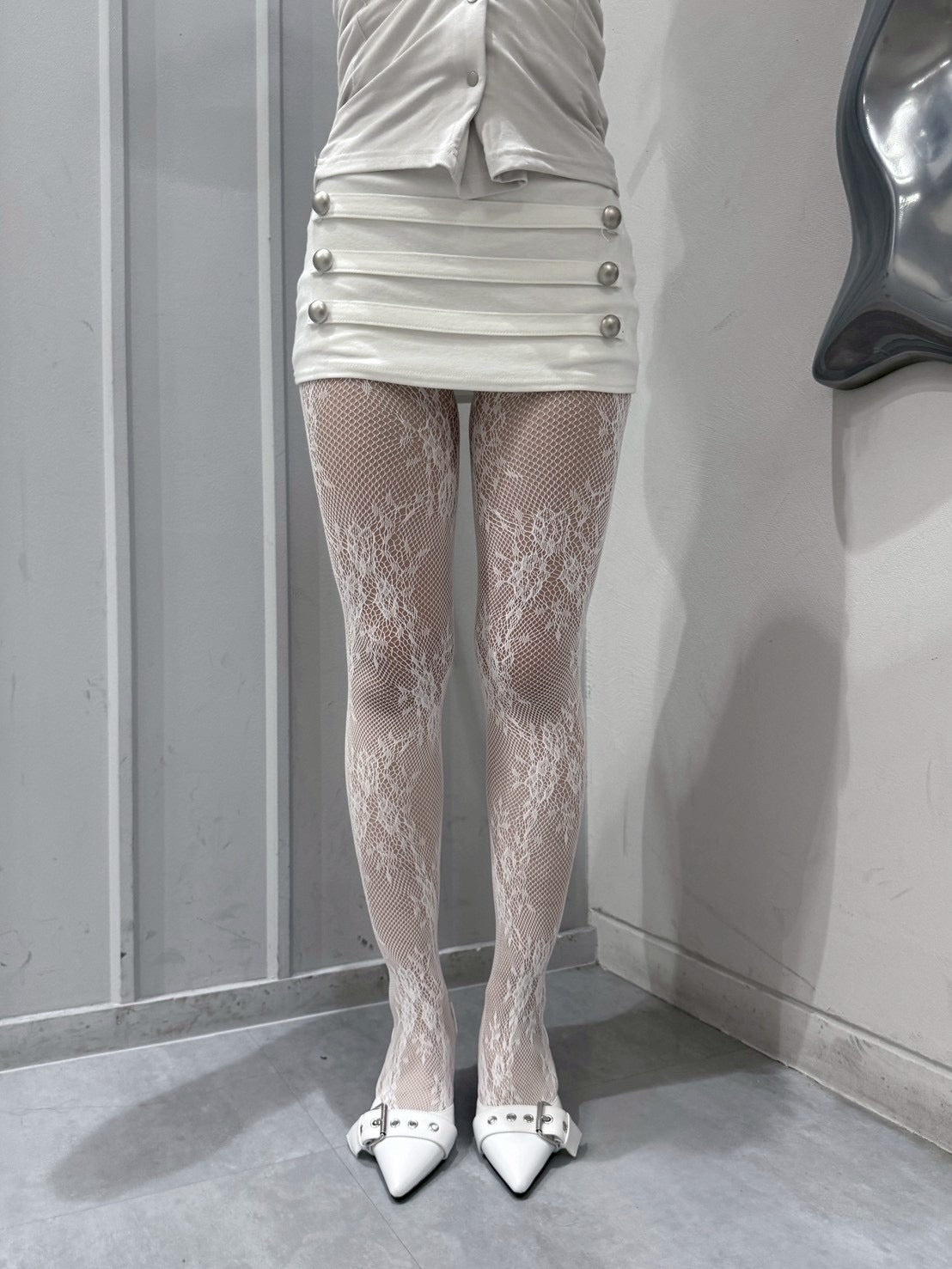 受注制【nmtc+】flower tights (3color)