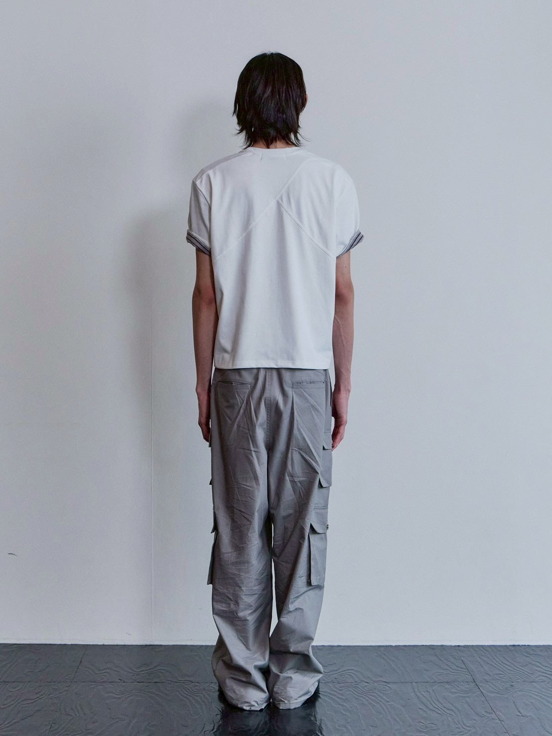 【Waviness】Stripe Layered T-shirts