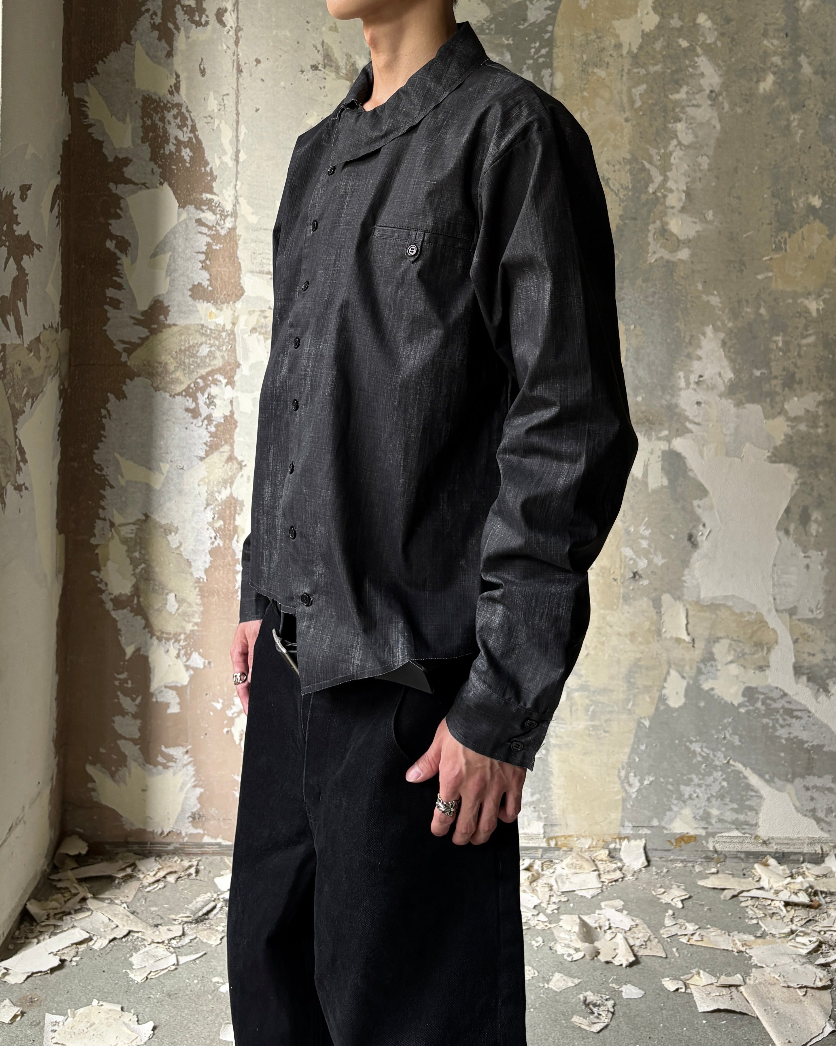 【Lee fi Ne】Offset Fade Shirt