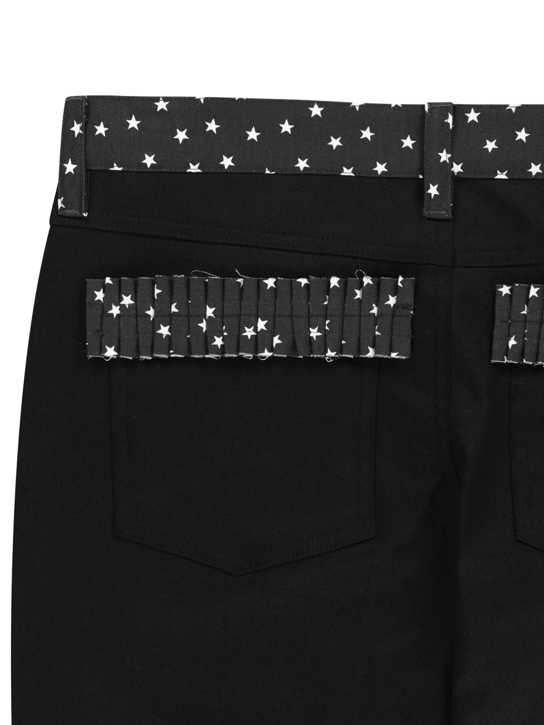 【OJOS】Star Trim Bootcut Trousers