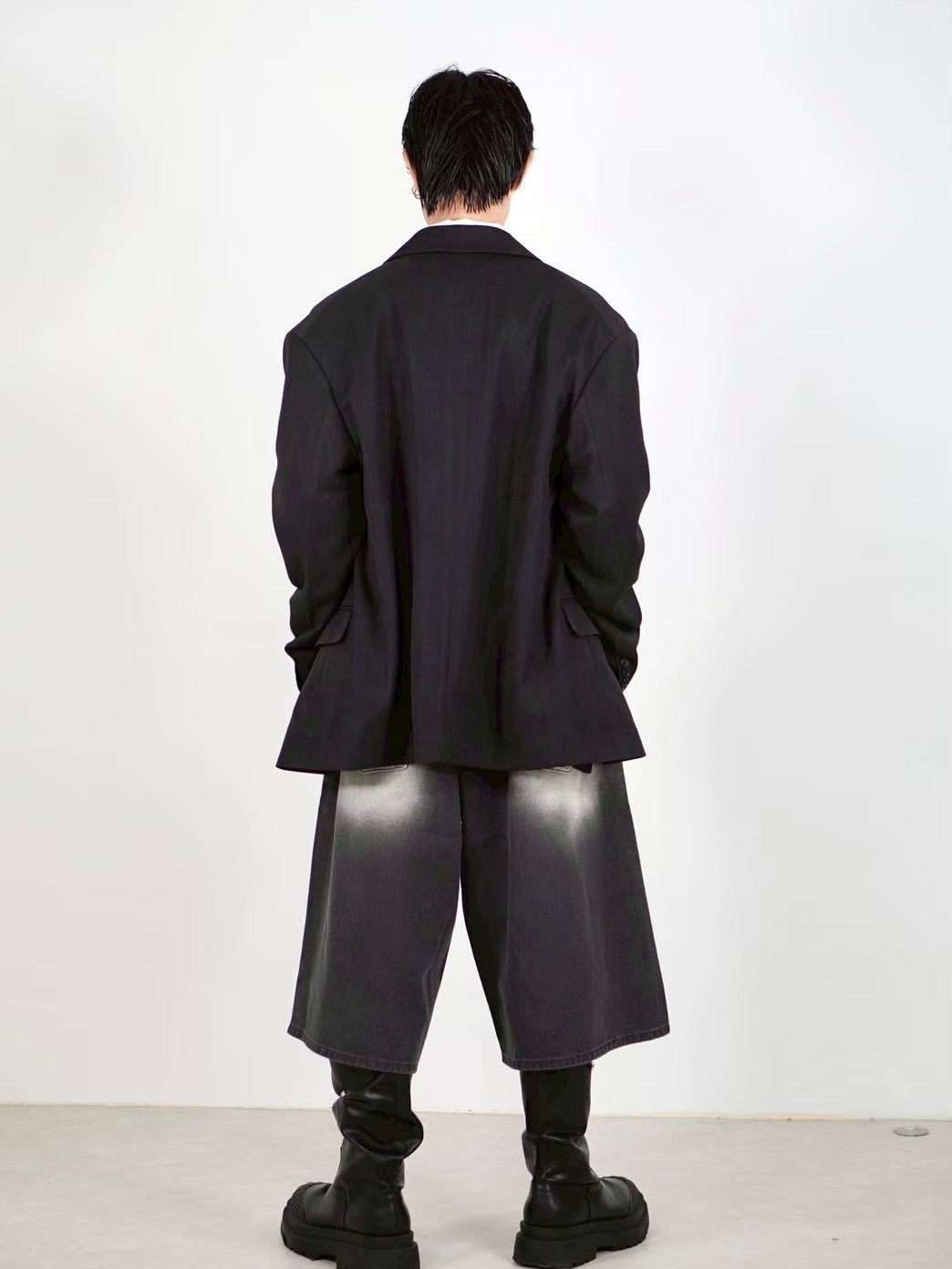 受注制【Chikashitsu +】double tailored jacket