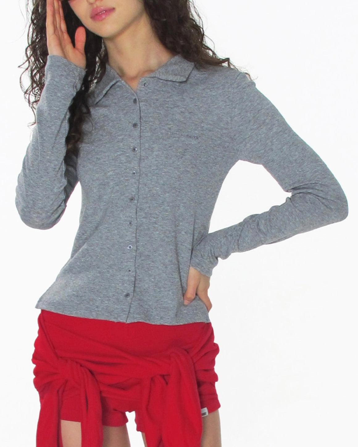【CRANK】CLASSIC COLLARED CARDIGAN