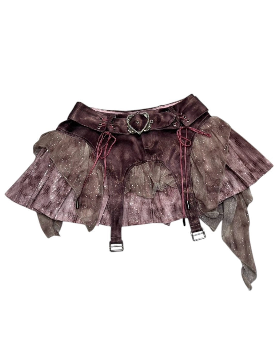 国際配送【BABY09】sequins garter belt skirt