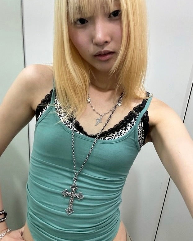 【runningHIGH】ANTIQUE CROSS NECKLACE