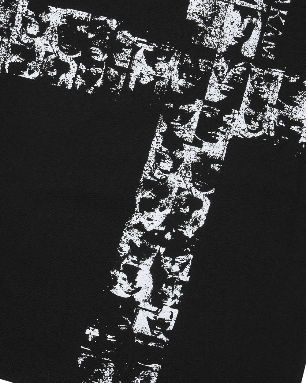 【AAKAM】Mosaic Cross Half Top