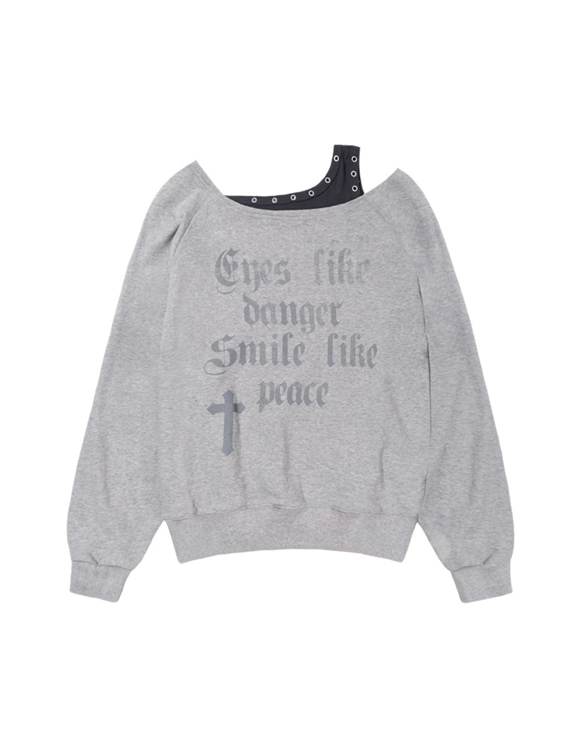 【FANCY CLUB】ROSARY NOIRER SWEATSHIRT