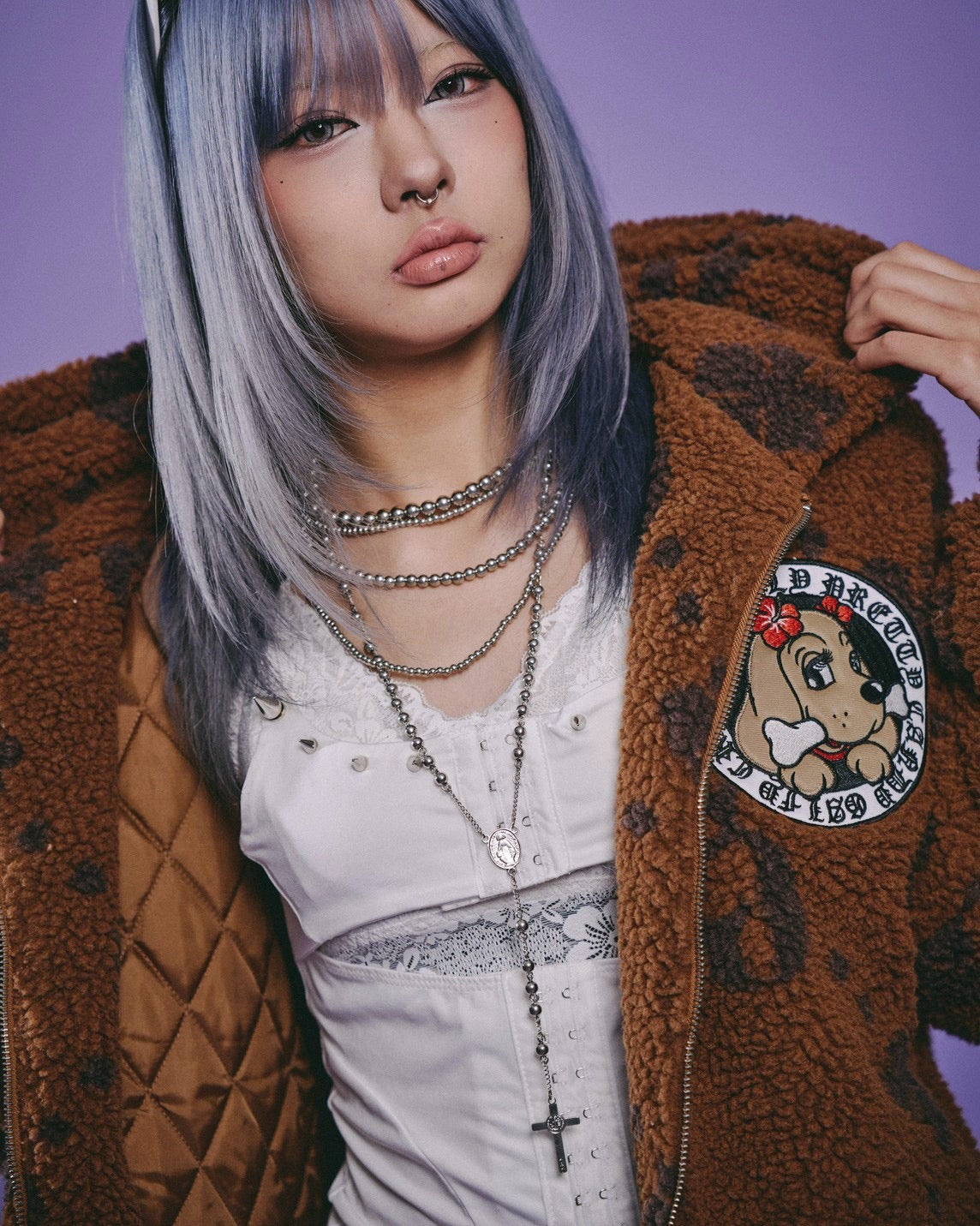 【GALFY】紋紋GALボアブルゾン