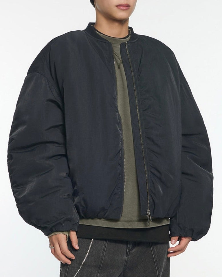 【NOMANUAL】OVERSIZED BOMBER JACKET