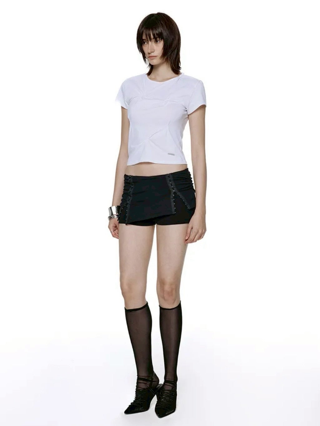 【ROCK CAKE】Waist Band Layer Shorts