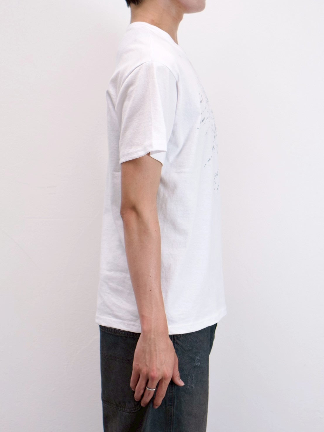 受注制【Chikashitsu +】sunshine printing crop tee (4color)
