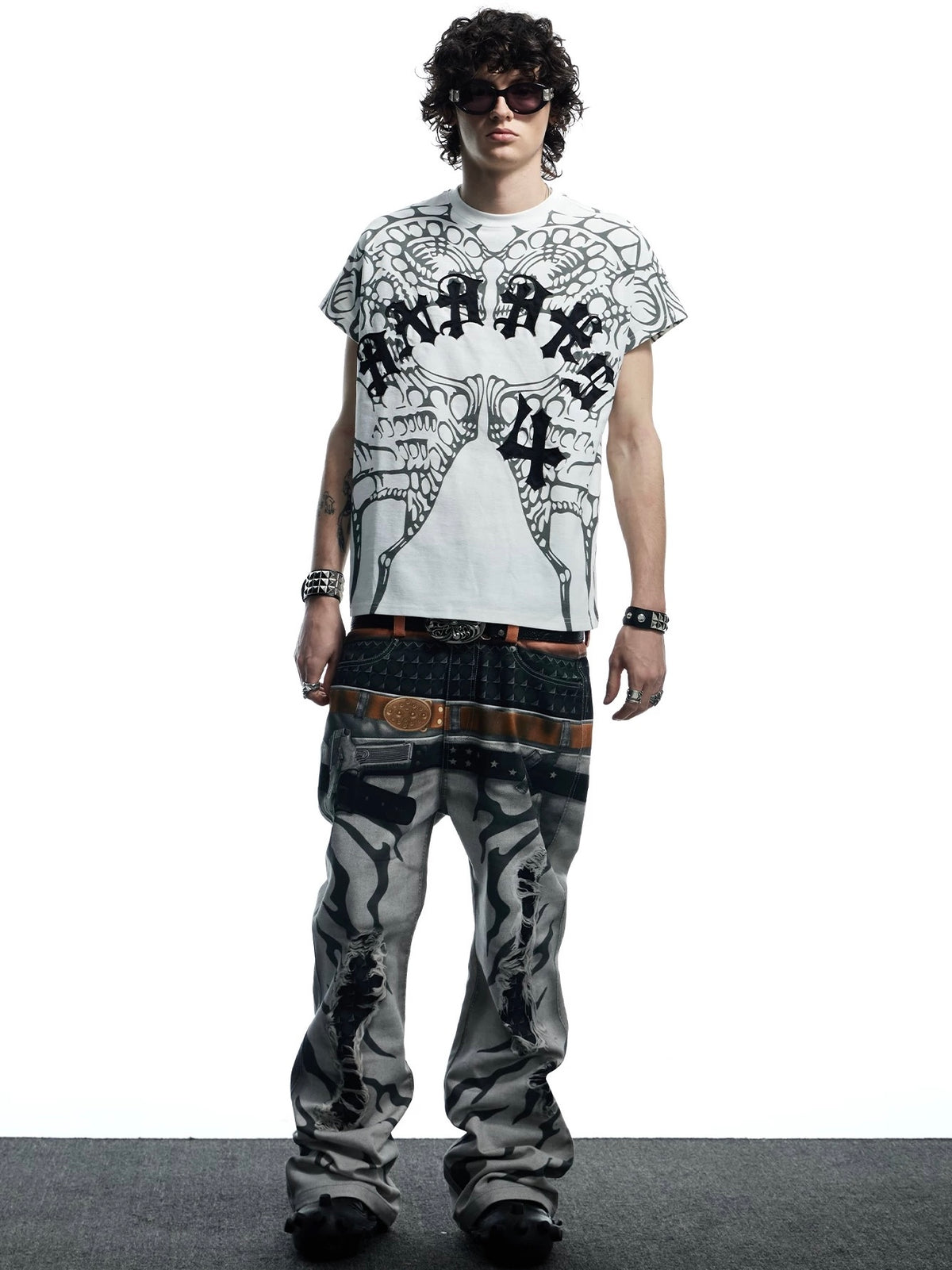 【DND4DES】All-Over Wing Patch Tee