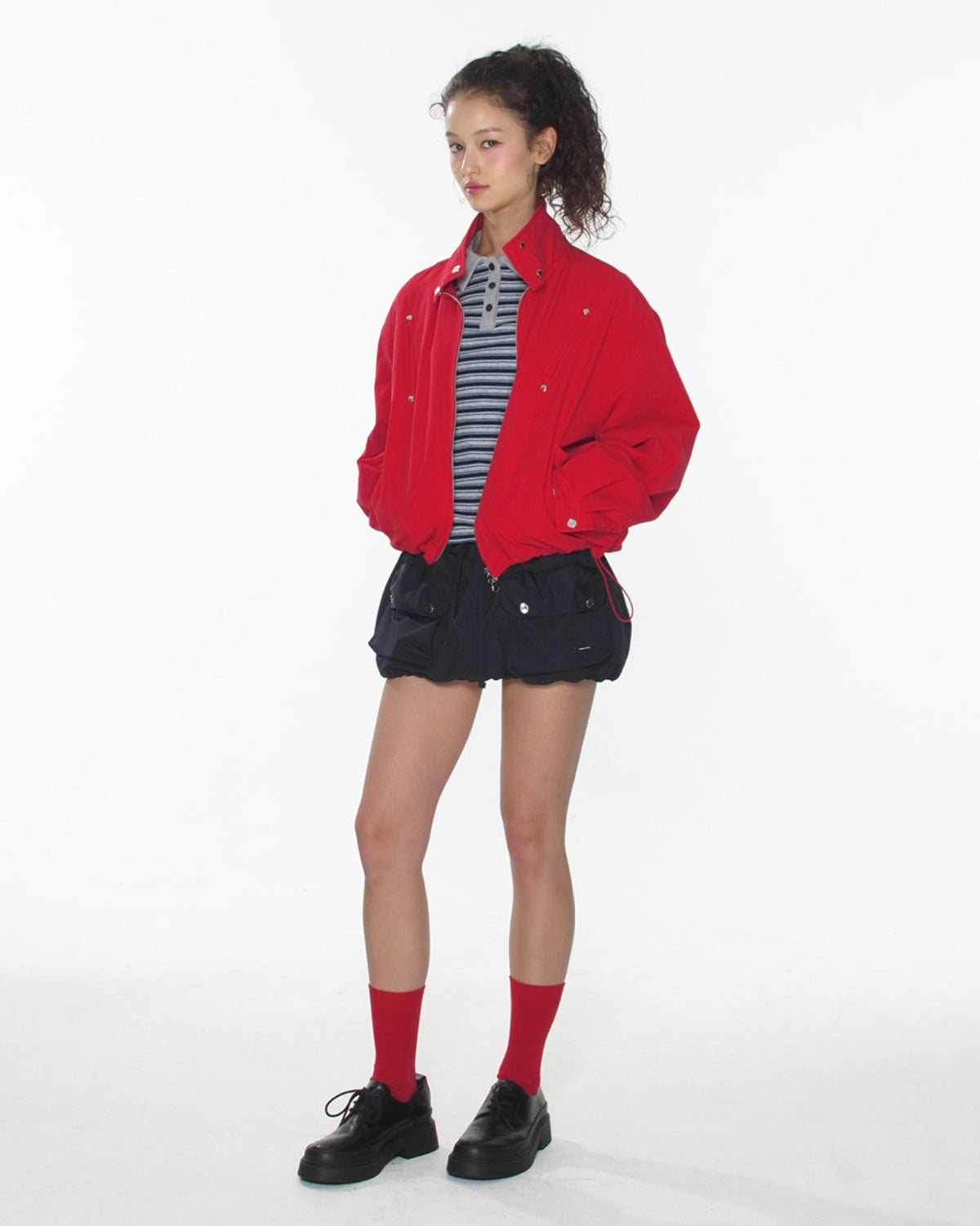 【CRANK】DOUBLE POCKET MICRO SKIRT