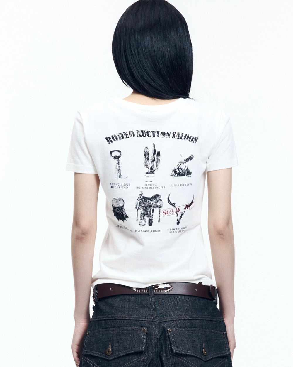 【AAKAM】Rodeo Saloon Half Top