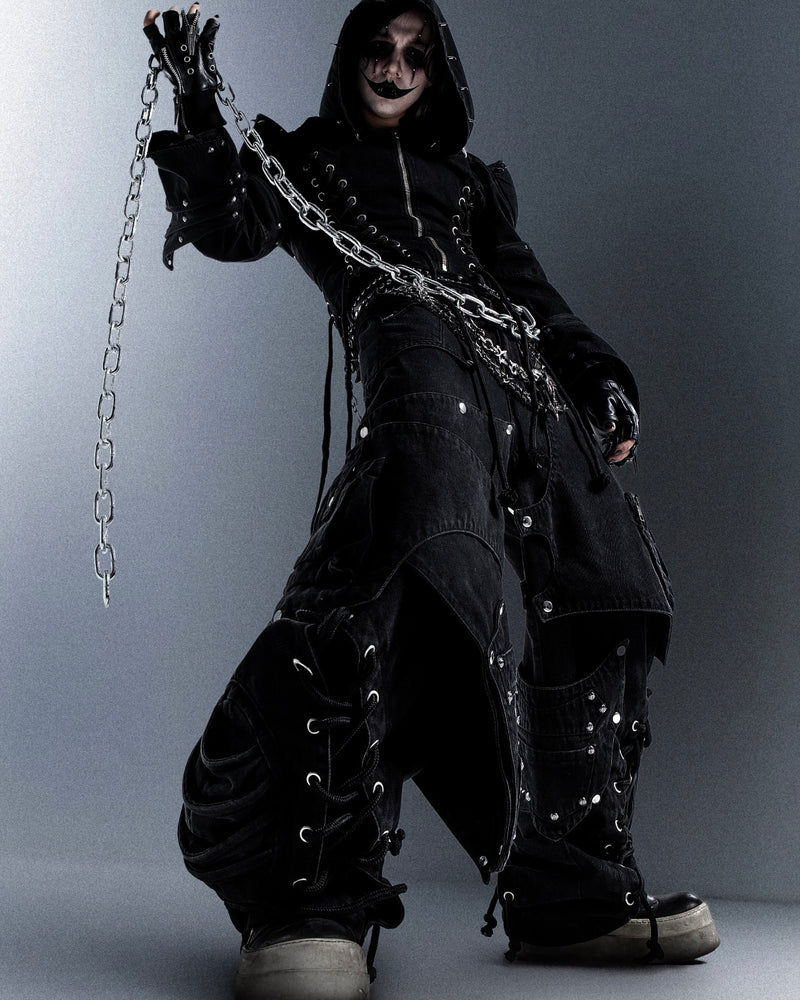 【UNIZ】Dragon Slayer Hood Pants