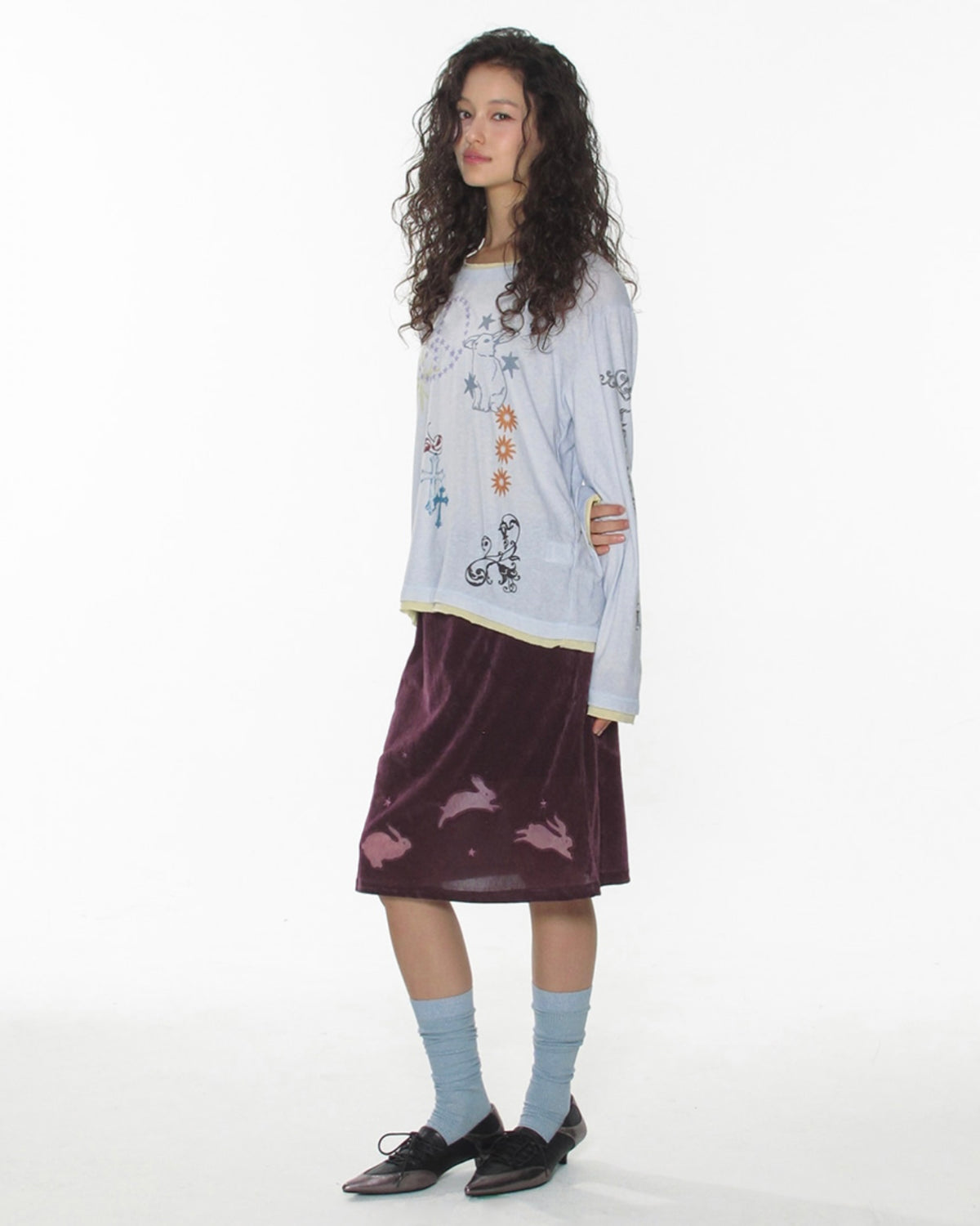 【CRANK】LUCKY BUNNY SKIRT