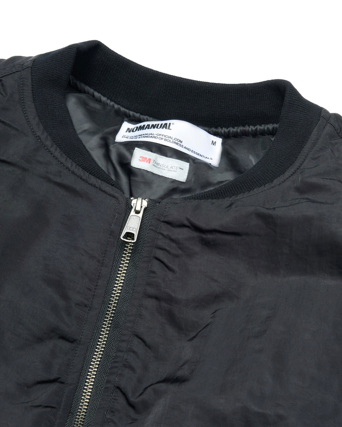 【NOMANUAL】OVERSIZED BOMBER JACKET