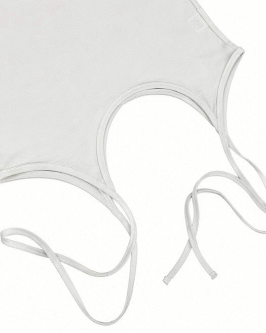 受注制【nmtc+】Layered Halter Strap Tank Dress (3color)