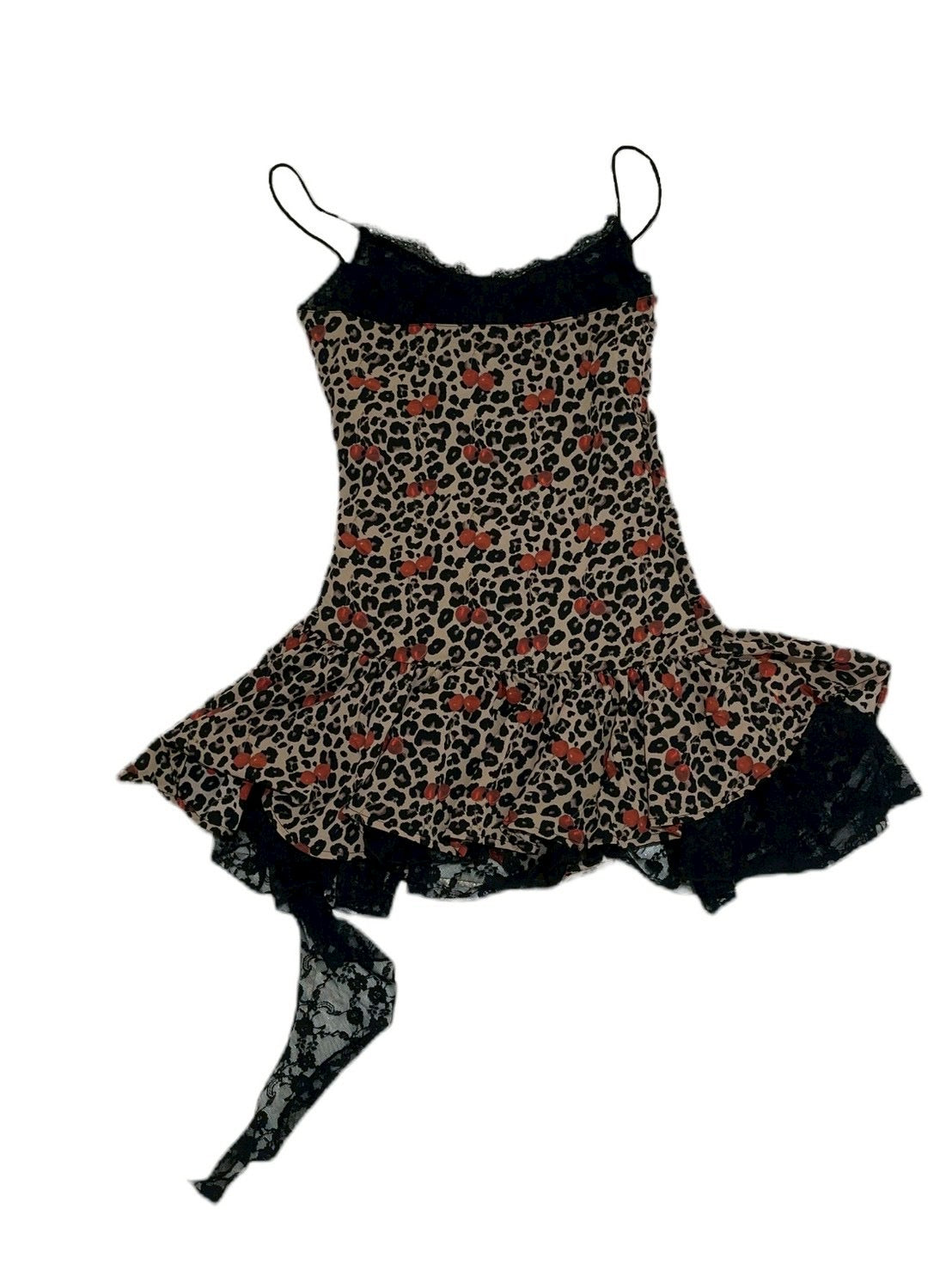 7/11 20:00発売【BABY09】leopard frill lace sleeveless