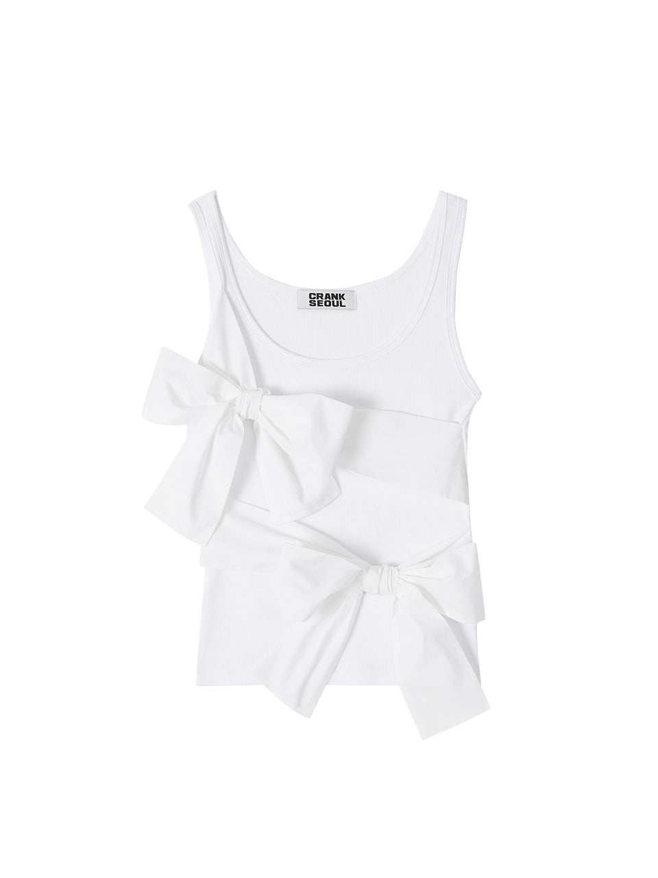 【CRANK】DOUBLE RIBBON-TIED SLEEVELESS