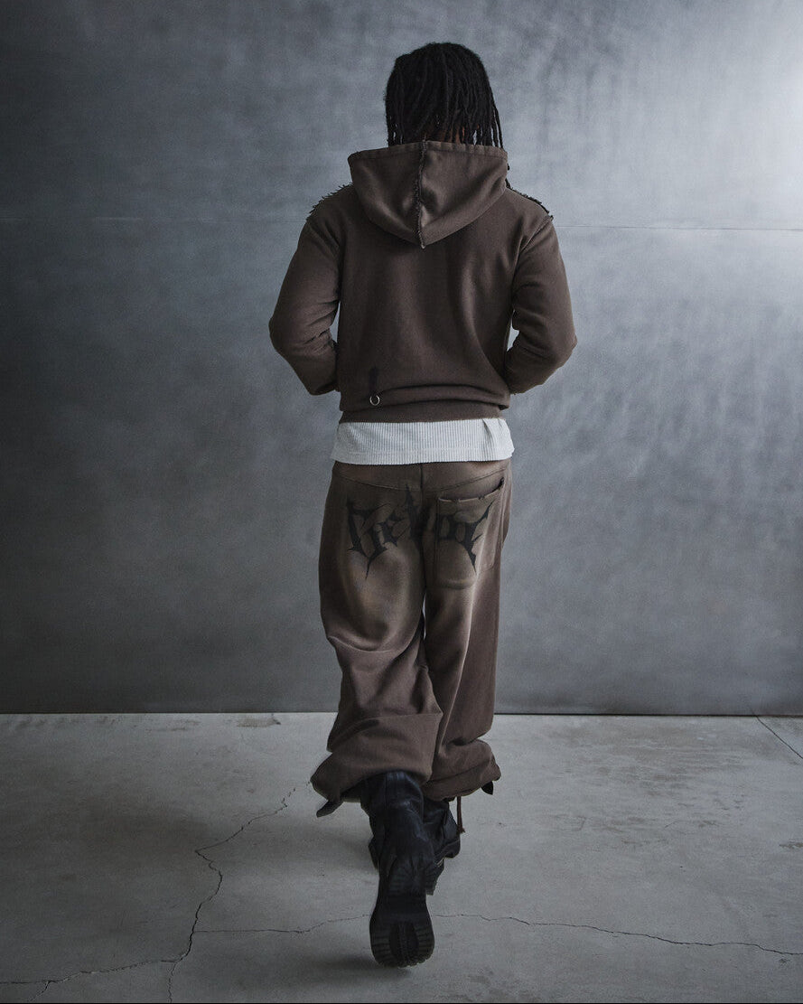 【BEBOF】Vintage Hood Zip-up
