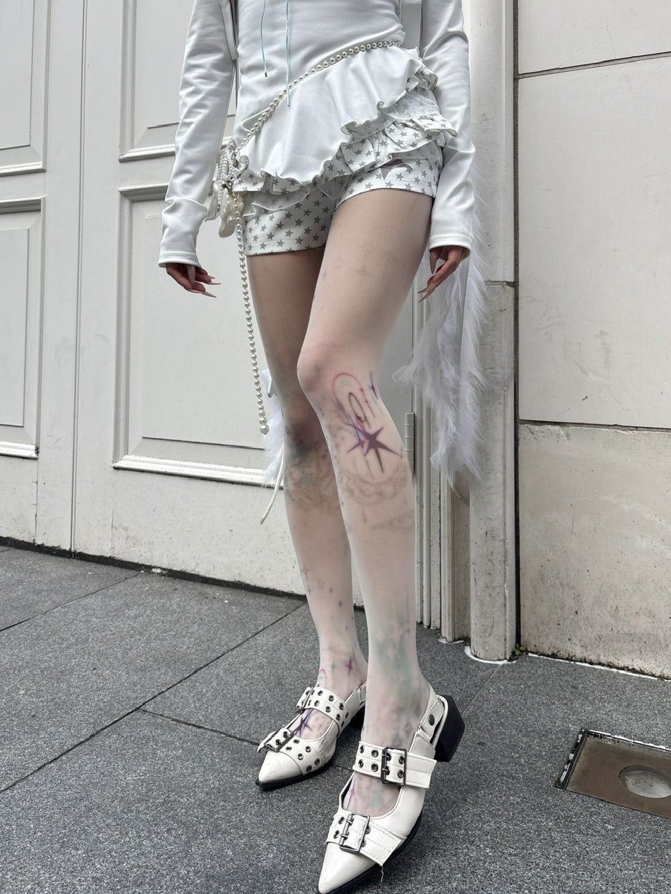 国際配送【Never mind the XU】Twilight star tights