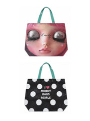 国際配送【Never mind the XU】graphic tote bag 2